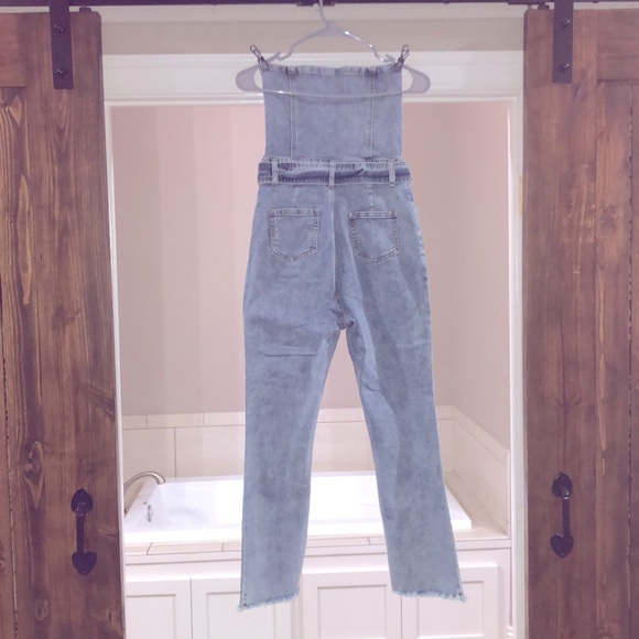 Kittenish Emma denim jumpsuit - Picture 4 of 5